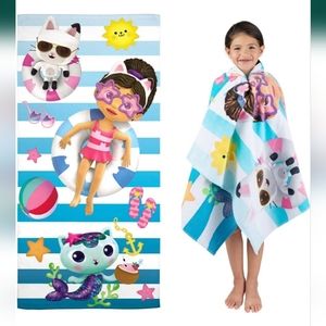 2/$20 Gabbys Dollhouse Oversized Towel